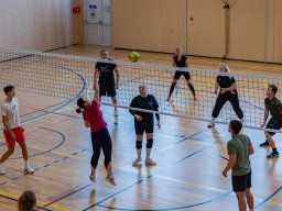 Zimný volejbalový turnaj, 8.2.2025 (autor: J. Letenay)